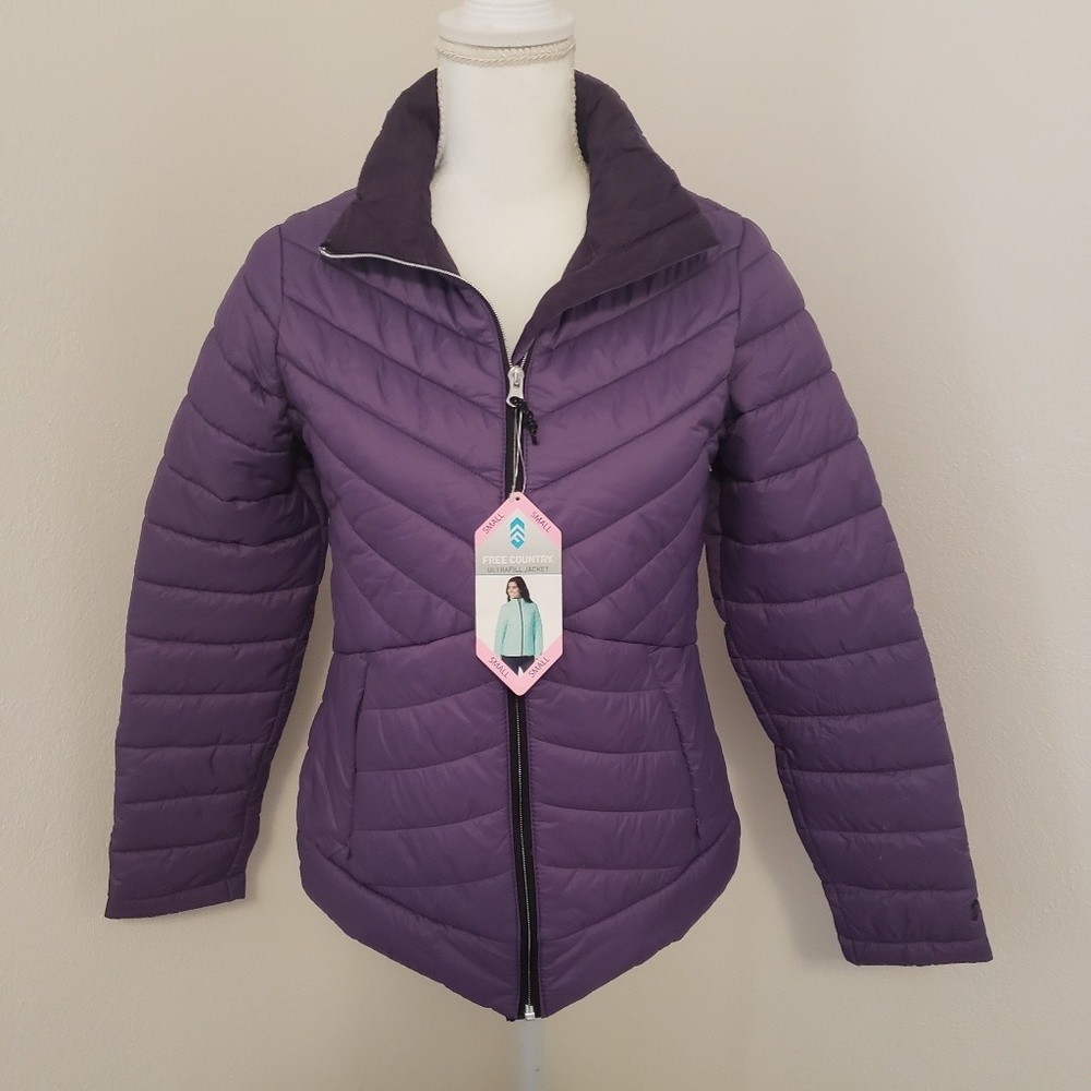 NWT Very Soft & Comfy Ulta Fill Jacket Purple